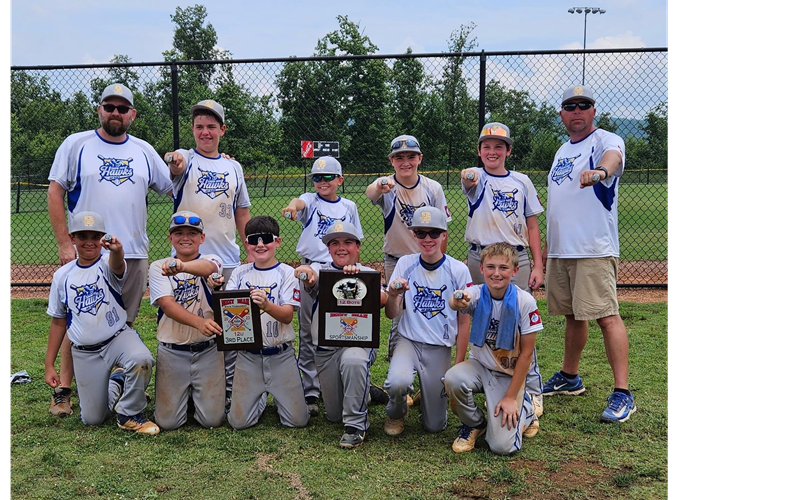 2023 TN Dizzy Dean 12U State 3rd place & Sportsman Award